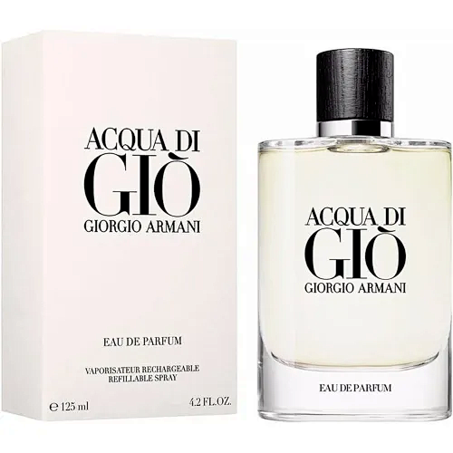 Giorgio Armani Acqua Di Giò Eau de Parfum – 125ml / 4.2 fl oz (Refillable)