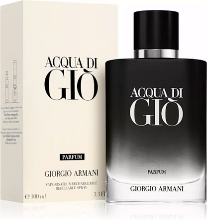 Giorgio Armani Acqua Di Giò Parfum – 100ml / 3.3 fl oz (Refillable)