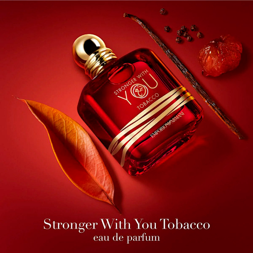 Emporio Armani Stronger With You Tobacco Eau de Parfum – 100ml / 3.4 fl oz (Exclusive Edition)