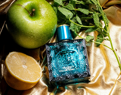 Versace Eros Eau de Toilette for Men (100ml) | Fresh Mint & Vanilla Fragrance